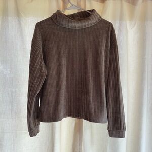 Size medium, color brown, sweater from Philosophy.